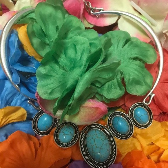 Turquoise -like Necklace - Picture 6 of 16